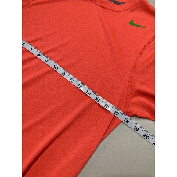 Nike Dri-Fit‎ Mens Orange T-Shirt Athletic Shirt Size Small - Picture 8 of 9
